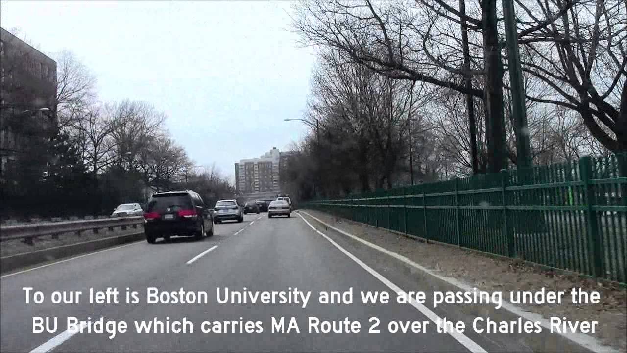 Storrow Drive and Soldiers Field Road, Boston MA YouTube