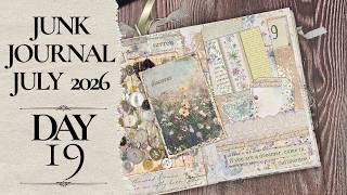Junk Journal July 2026 🌼 Day 19: Washi Tape