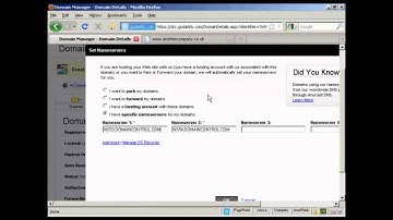 How To Set Up Name Server For Your Domains