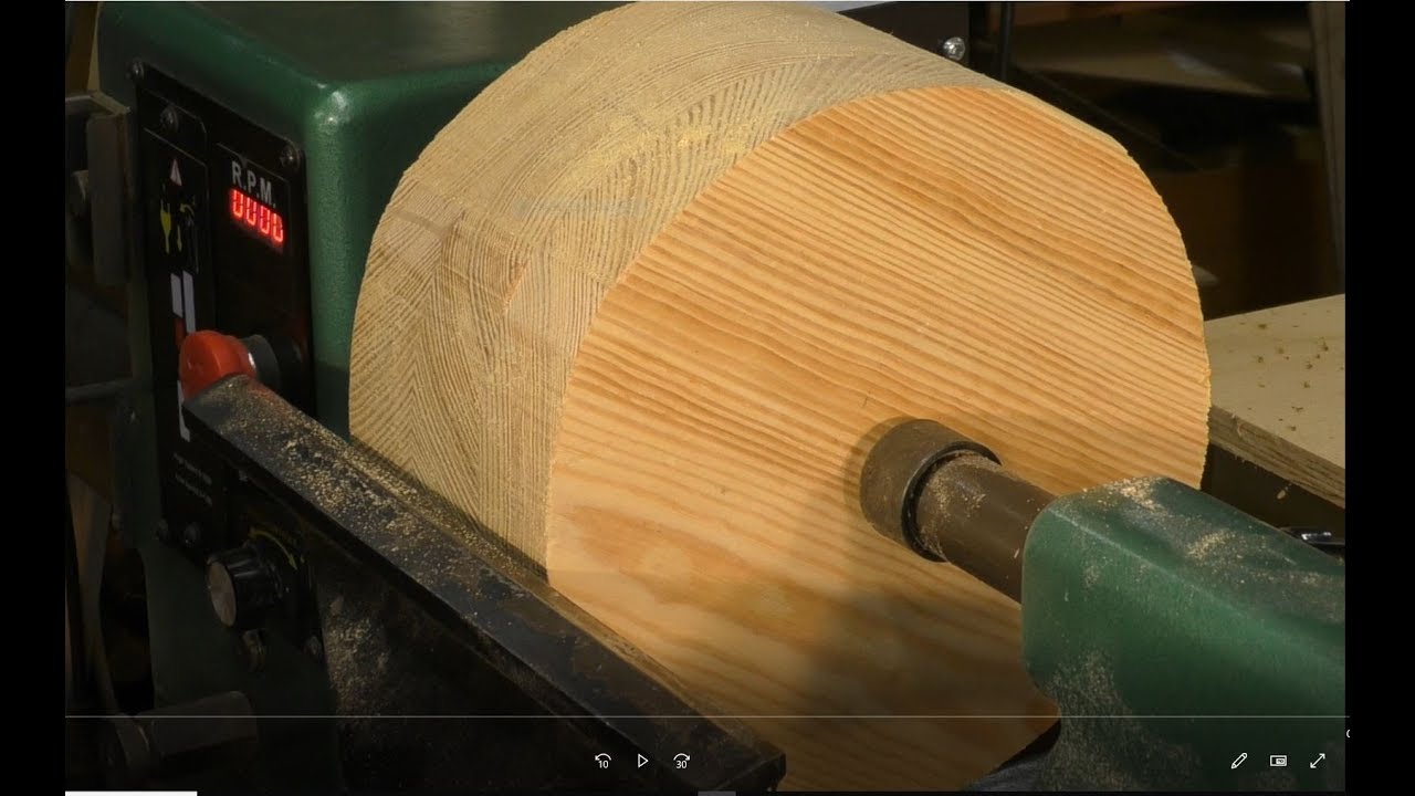dewalt boots 280 Wood-turning a Royal dragon bowl