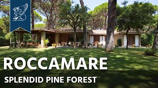 Luxury seaside villa for sale | Roccamare, Tuscany - Ref. 1072