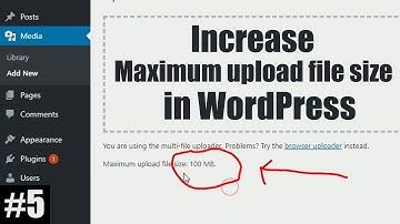 How to Increase Upload File Size Limit in WordPress (GoDaddy)