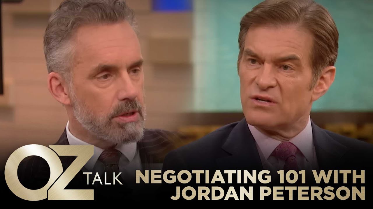 Dr. Oz Discusses With Jordan Peterson Over Negotiating and What Are Arguments Really About