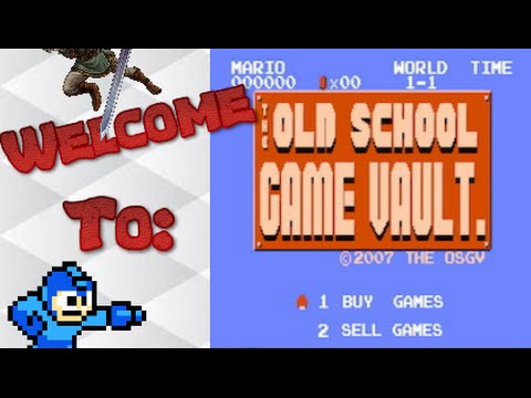 Sell Old Video Games with The Old School Game Vault Online