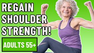 3 physio exercises for strong shoulders OVER 55 | Physiotherapy Strength & Fitness for Adults 55+