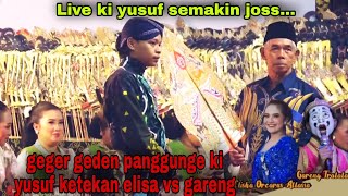 Live streaming ki yusuf anshor di goncang elisa vs gareng...