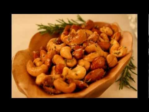 Oven Roasted Rosemary Nuts