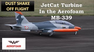 Flying back the Dusty AEROFOAM MB-339 using JetCat Turbine Another Successful Flight