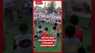 İsrailliler, Filistinli Çocukların Top Oynadığı Sahayı Işgal Etti