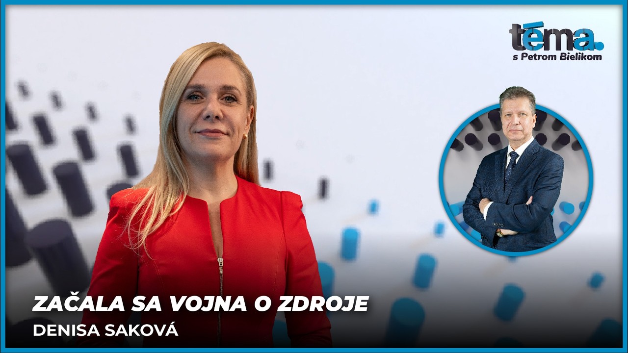 Začala sa vojna o zdroje | Denisa Saková, ministerka hospodárstva SR