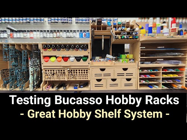Testing Bucasso Hobby Racks - Great Hobby Rack System 