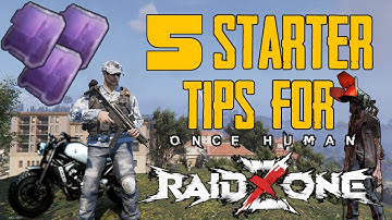 5 tips om te overleven in het NIEUWE PvP-scenario van Once Human: Raid Zone!