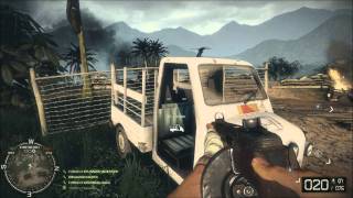 Wait... Tanks don't fly.... or do they? - Battlefield Bad Company 2 Vietnam Gameplay Shenanigans