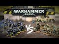 Ultramarines vs Sandstone Necrons: 500 point Warhammer 40,000 Battle Report