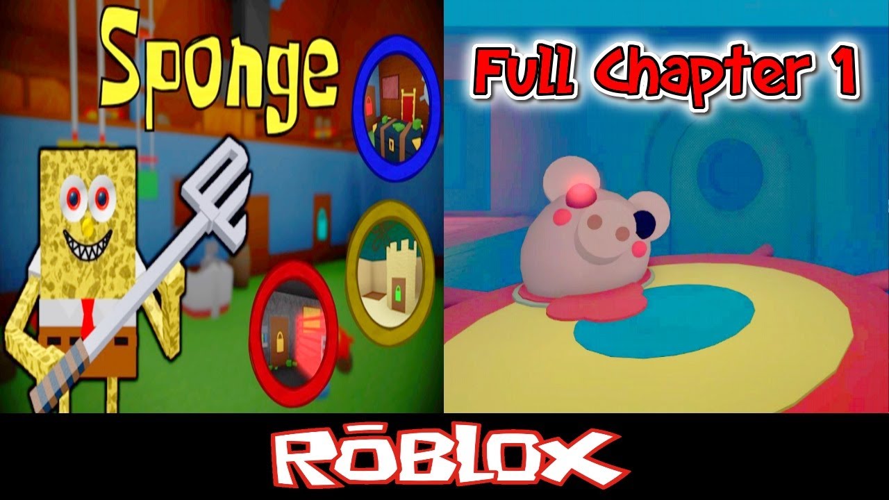 Piggy Sponge Full Chapter 1 Finished Ending By Gibland Roblox Youtube - bob esponja se ha comido a piggy final capitulo 1 de roblox sponge degoboom youtube