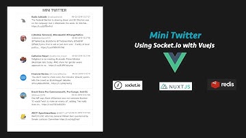 Introduction to Socket.io with Vue.Js - Mini Twitter