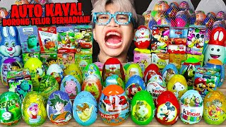 AUTO KAYA!!! BORONG SEMUA TELUR BERHADIAH!!! DAPAT MAINAN VIRAL, IPHONE, 10 JUTA!!!