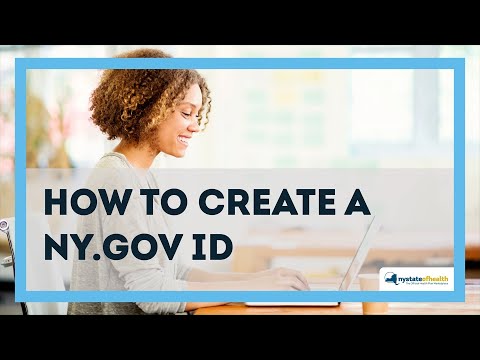 Creating Your NY.gov ID