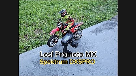 Losi Promoto MX - Spektrum DX5Pro Bind and Setup
