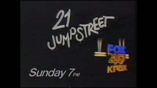 Fox Kpdx Tv 49 Promos, Bumpers & Commercials 1989 Pt. 1