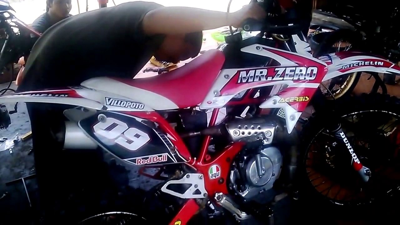 Suara Knalpot Satria R Modif Trail YouTube