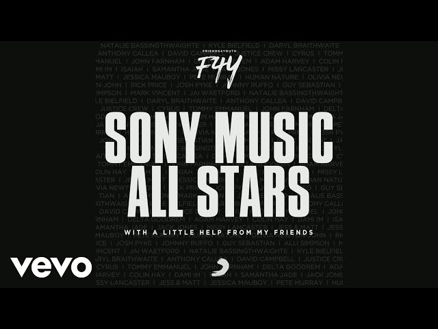 Sony Music All Stars - With a Little Help from My Friends (Official Video) class=