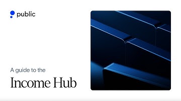 Income Hub: Track Interest and Dividends From All Your Income-Generating Assets | Public