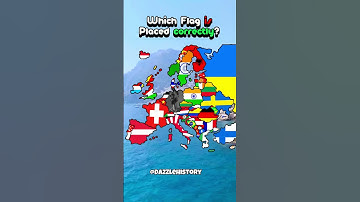 Which flag is Placed correctly?