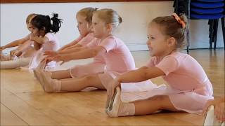 Baby ballet class. 3 year olds. Preschool ballet Academy