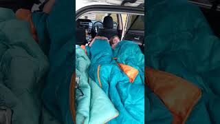 Alternative Sleeping Arrangement In Toyota Prius Plus