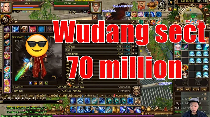 Siêu Boss Võ Đang Sever Nhất Kiếm Giá Bán 70m |Thiên Long Bát Bộ