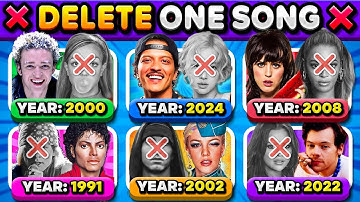 ❌ VERWIJDER EEN JAAR ❌ Willekeurige jaren per ronde, 6 liedjes uitdaging! | Muziekquiz 2025