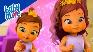 Baby Alive Official 👑 Baby Ellie Vs Princess Ellie Dolls 💫 Kids Videos 💕