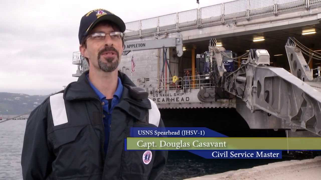 USNS Spearhead (JHSV-1) Visits NSA Souda Bay