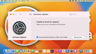 Unable To Check For Update On Mac