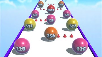 Ball Merge 2048 - Android iOS Mobile Gameplay (Part 12)