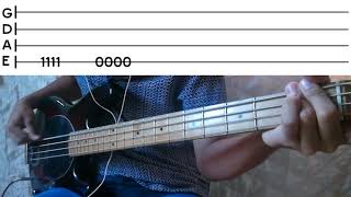 Ikaw lamang by silent sanctuary bass cover with tabs