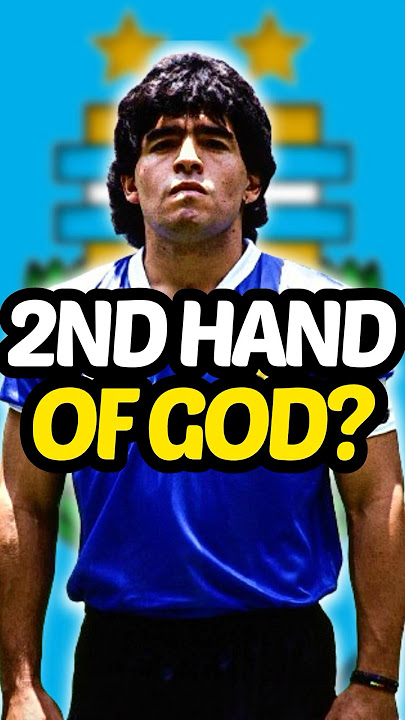 Maradona’s other HAND OF GOD? 👀