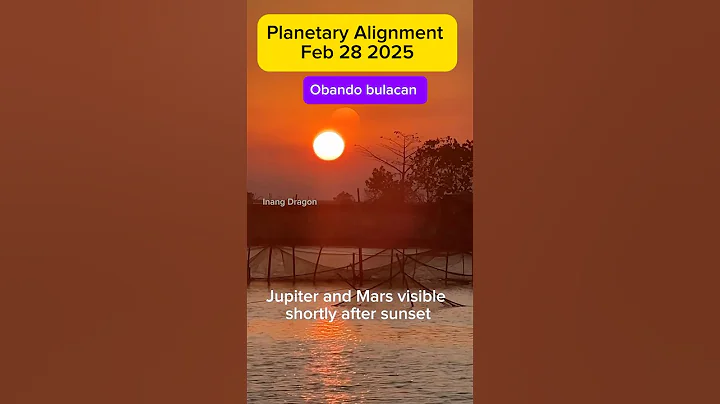 Plant alignment #planetalignment #planet  #jupiter  #mars #venus #mercury #inangdragon #shorts