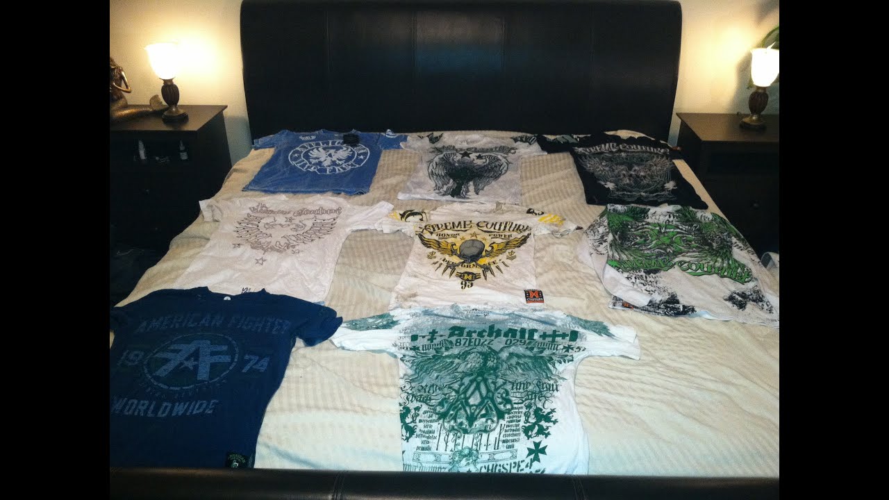 MMA Shirt Collection | Affliction, Extreme Couture, American Fighter