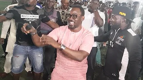 Agege People Almost Fainted As Pasuma Step Out To perform for them At youth concert in Agege Stadium