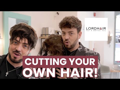 Haircut Tutorial for Hair System Wearers: How I Cut and Style My Hair System | Lordhair