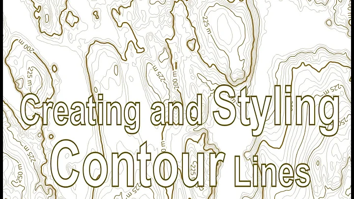 QGIS User 0027 - Styling Contour Lines