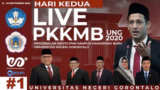 LIVE UNG TV - PENGENALAN KEHIDUPAN KAMPUS MAHASISWA BARU (PKKMB) 2020 UN | PKKMB - HARI PERTAMA #2