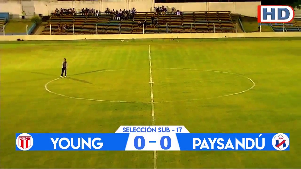Primera Final Regional Norte Litoral sub 17- Young 0- Paysandú 2 - YouTube