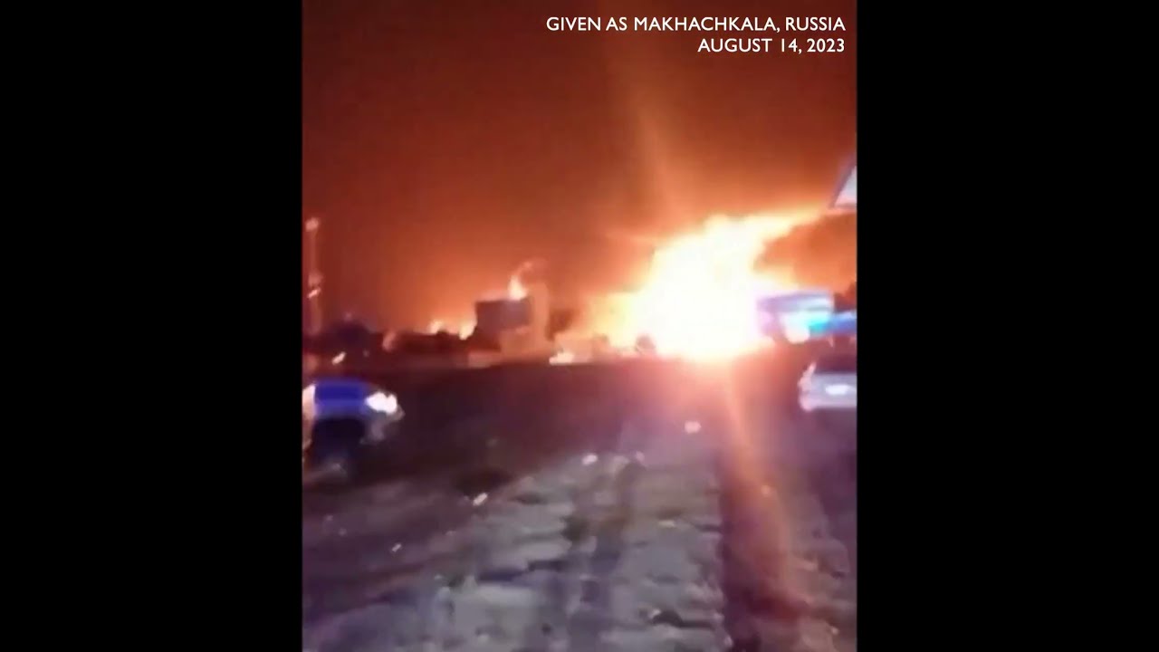 Russian Gas Station Fires Kills 25 Injures 66