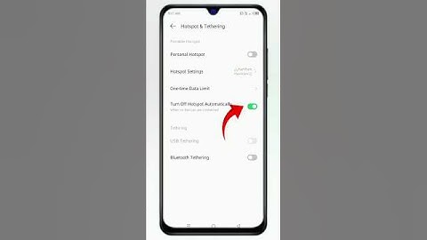 Turn Off Hotspot Automatically When Not in Use | Android Trick 2025 #shorts