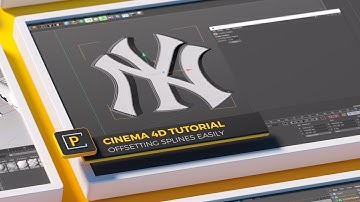 Cinema 4D Quick Tip: How to Create a Spline Outline that is Offset