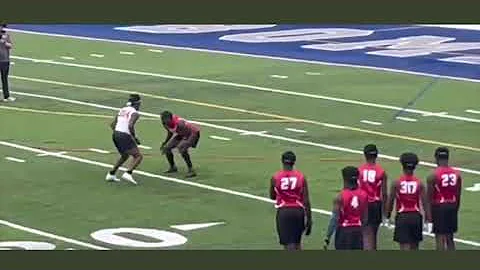 2022 WR Jovanni Bermudez Rivals Camp Highlights --...