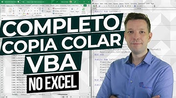 Copiar e Colar VBA Excel